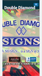 Mobile Screenshot of doublediamondsigns.com